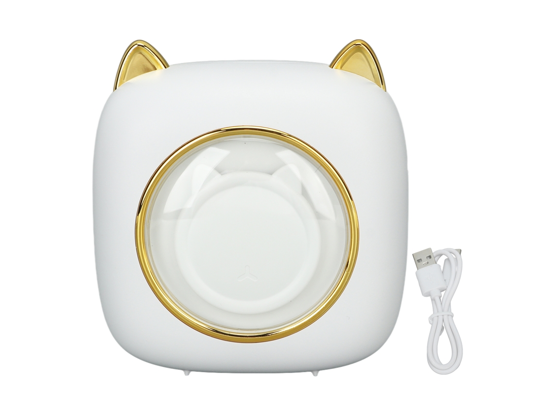 Primerox impressora Térmica Mini Sem Tinta Portátil Bluetooth 200dpi Rechargeável Branco