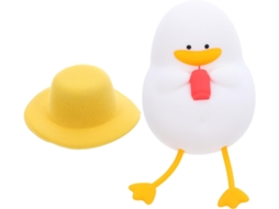 Luminária Noturna Led Pato Abajur De Cabeceira Em Silicone Macio Com