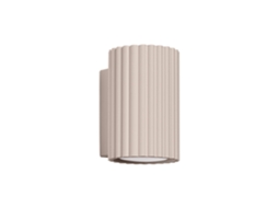 Candeeiro De Parede Karbon De Alumínio Cinza Claro 10x6.5x8.5cm Sollux Lighting