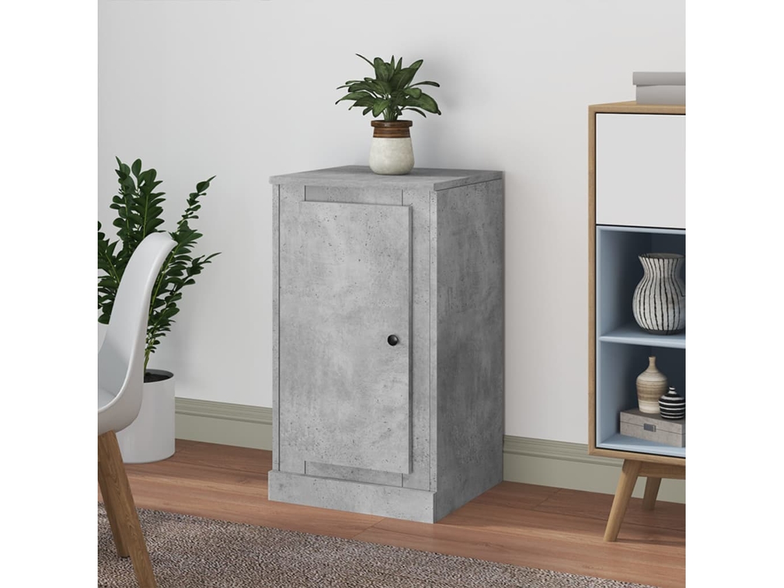 Aparador 37,5x35,5x67,5 cm Derivados de Madera Gris Cemento
