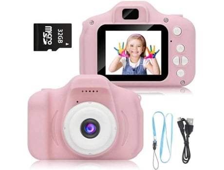 Máquina Fotográfica para Crianças ARTIZLEE CCM01 (Rosa - 8 MP - 600 mAh)