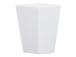 Mali vaso de Planta Minúsculo de Resina Branco para Casa de Bonecas 1:12 Decoração Jardim
