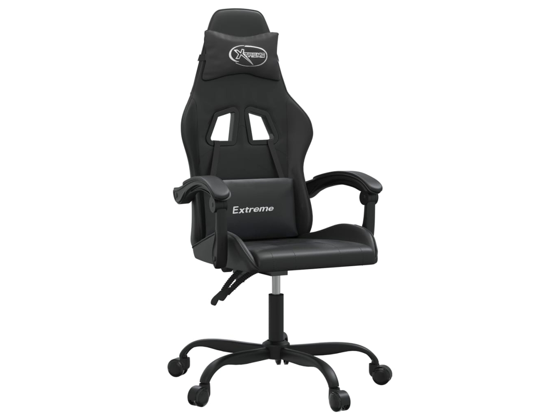 Gaming Chair, Gaming Chairs Vidaxl Preto Couro Artificial