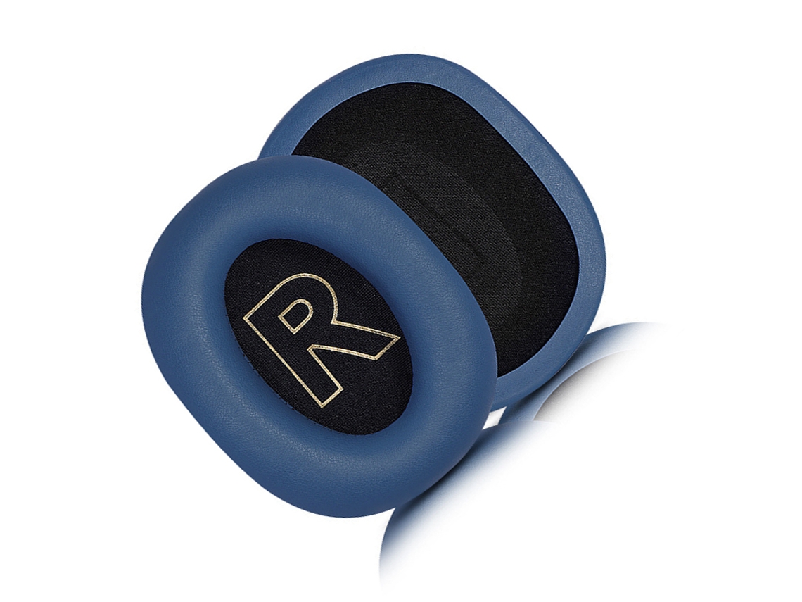 Almofadas De Ouvido De Couro Proteico Para Logitech G Pro X Azul Inf