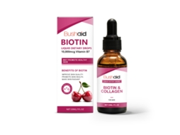 Gotas de Biotina Oral para Pele Saudável