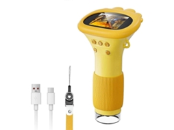Microscópio Infantil, Microscópio Digital Portátil 1000x Hd Mini Microscópio Usb com Câmera Compatível Pc, Wellngs BRILVIBERA