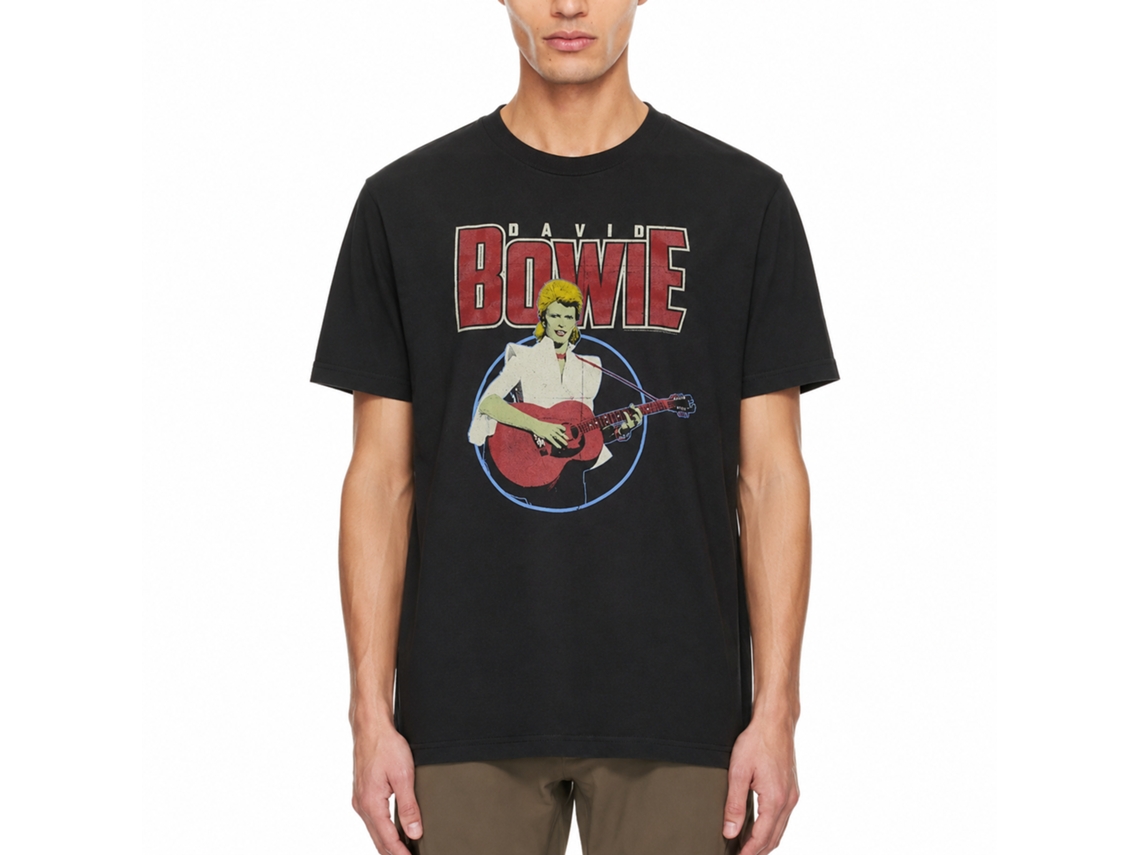 David Bowie Acoustic T-shirt Unisex Adults Size:xxxl
