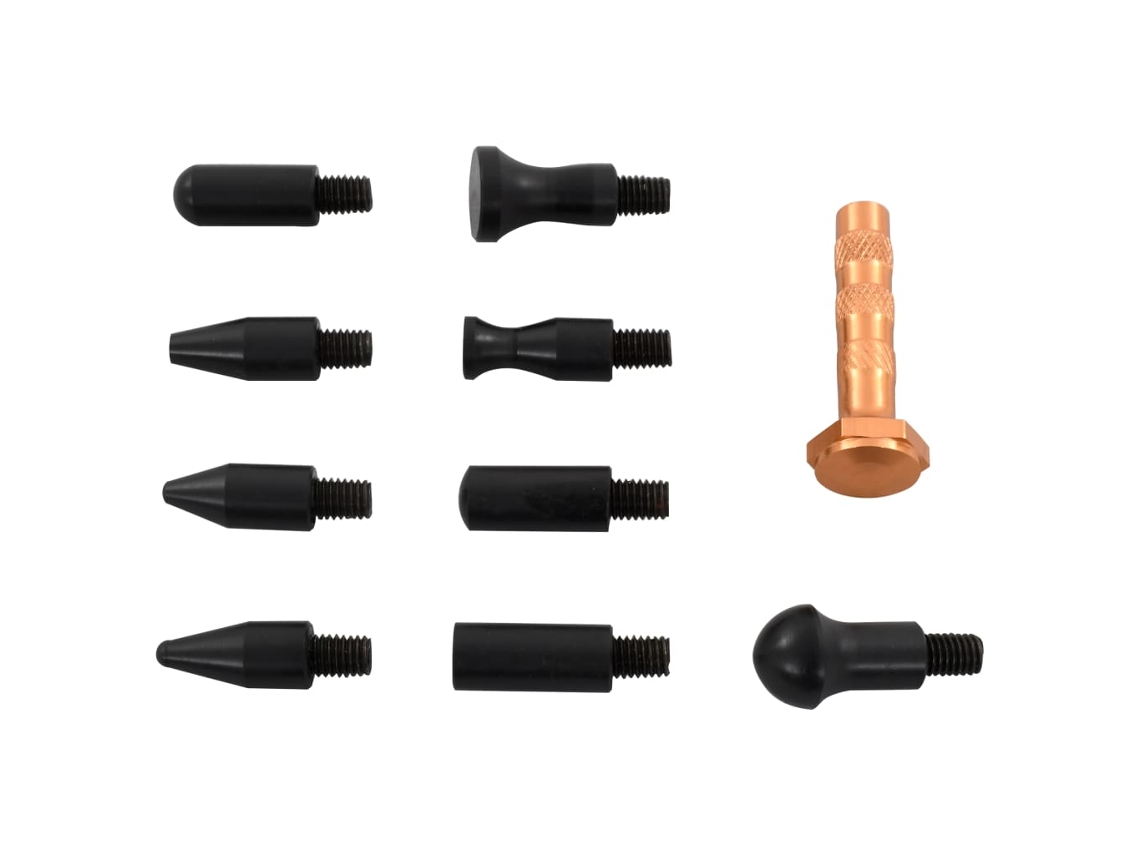Vidaxl Ferramentas Retoque 10 Pcs Reparação Mossas S/ Repintura