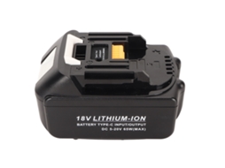 Bateria De Lítio 18v 4000mah 65w Com Interface Type C Para Bcf201 Bcf201z Bcl180 Bl1840
