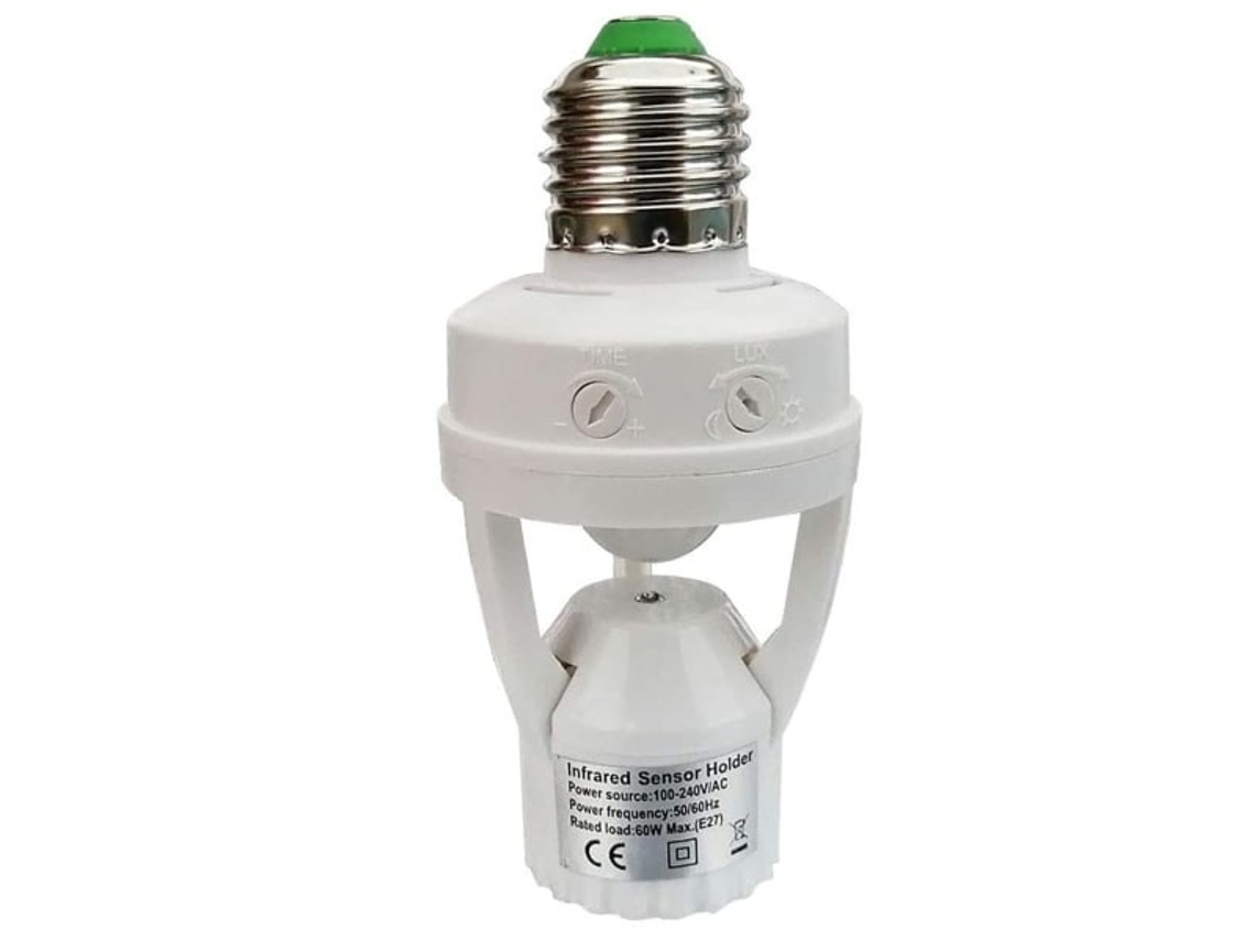 Tomada Com Sensor De Movimento Pir