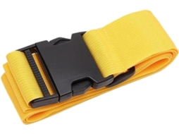 Conjunto De 4 Cintas Para Bagagem, Adequadas Para Diferentes Tipos De Malas Viagem Amarelo