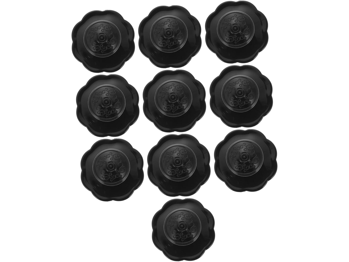 Conjunto De 10 Puxadores Adesivos Decorativos Para Armários E Guarda Roupas, Resistentes Ao Desgaste E Sem Necessidade