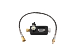 Adaptador de recarga para tanques de mergulho com medidor de pressão | S/MARCA