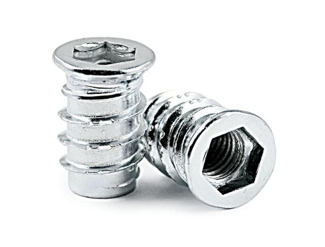 Tuerca embutir con cabeza allen m10-25 zincado hierro