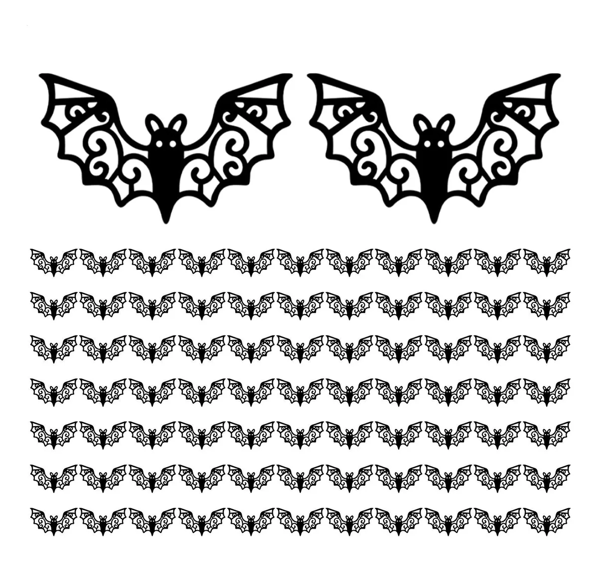 Adesivos de parede de morcego Adesivos de morcego 7vayotoy
