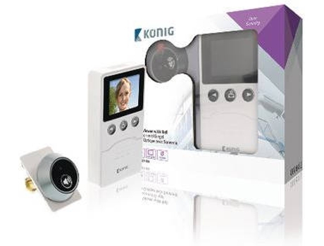 Intercomunicador para Bebé KONIG SAS-VDS100 (Vídeo)