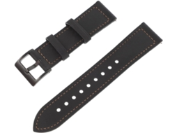 Pulseira De Couro Genuíno Compatível Com Samsung E Estilo Casual Para Acessórios De Relógio. Gokoco