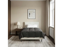 Vidaxl Duvet De Ano Inteiro 155 X 200 Cm 4 Estações Antracite