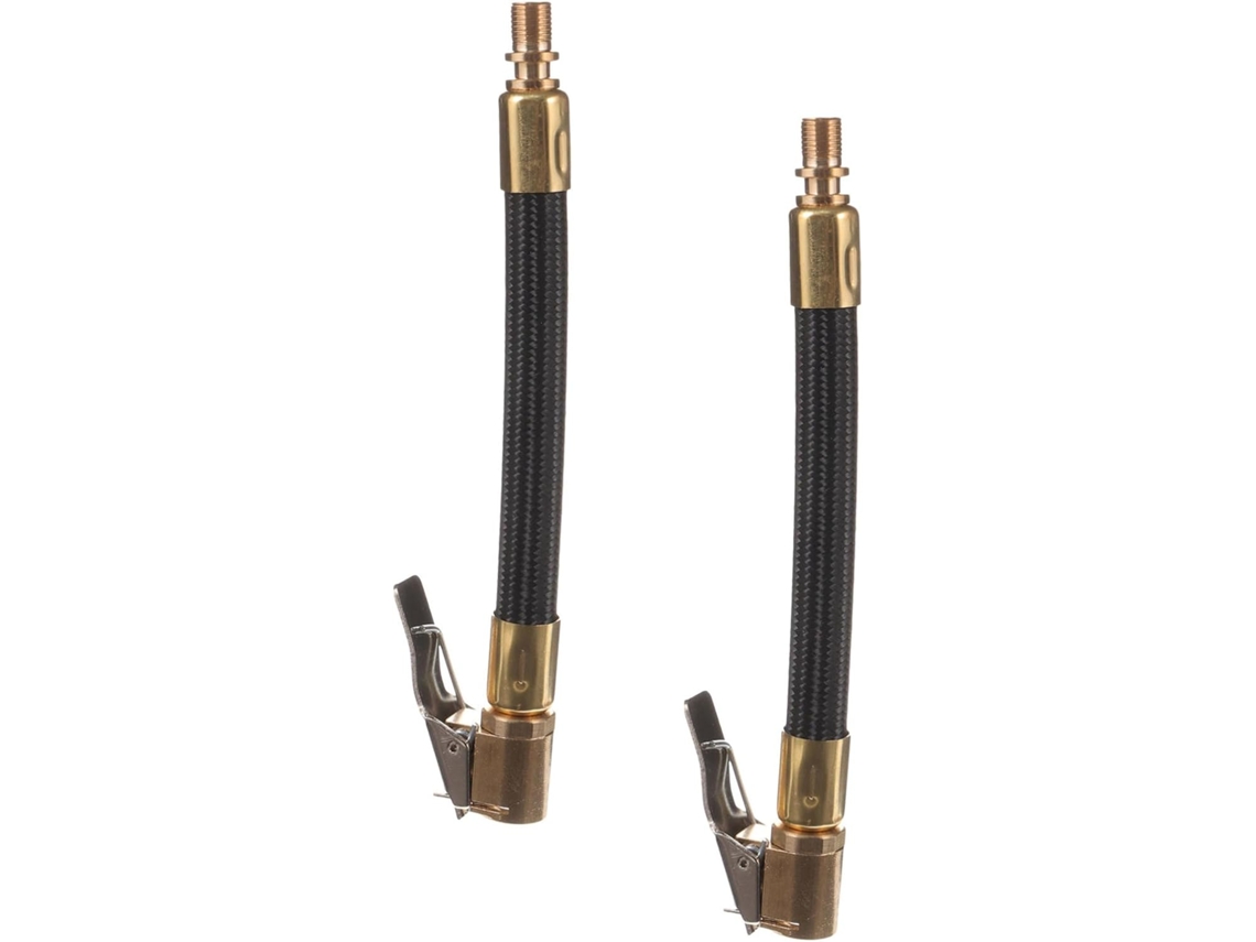 Tubo Extensor De Conexão Rápida Para Bomba Ar Pneus Carro, 2 Peças