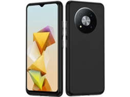 Lurelia Kit Capa Tpu Gel Para Zte Blade A73 (5g), Vidro Temperado 2d Para Ecrã, Preta