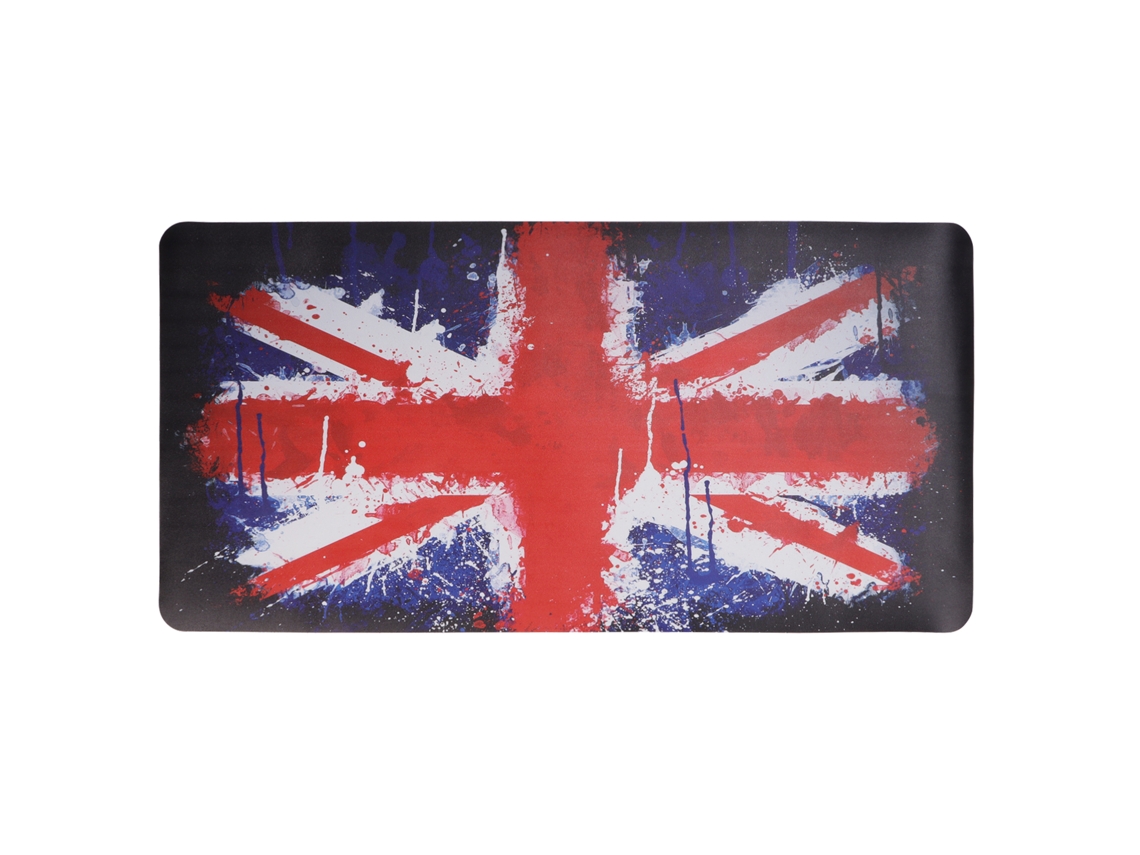 Tapete De Mesa Resistente, Espessado, Couro Impresso E Mouse Pad Criativo Com Bandeira Nacional.