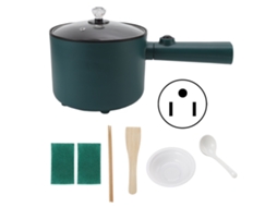 Laxiscreed Panela Elétrica Multifuncional 1,8l Verde Para Cozinhar Facilmente E Com Versatilidade