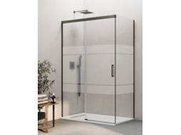 Cabine de Duche Thalassa 1+1 com Painel Lateral Fixo DUCHA.ES (basic) (100x100 cm)