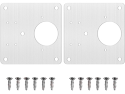 Conjunto De 8 Dobradiças Aço Inoxidável Para Portas
