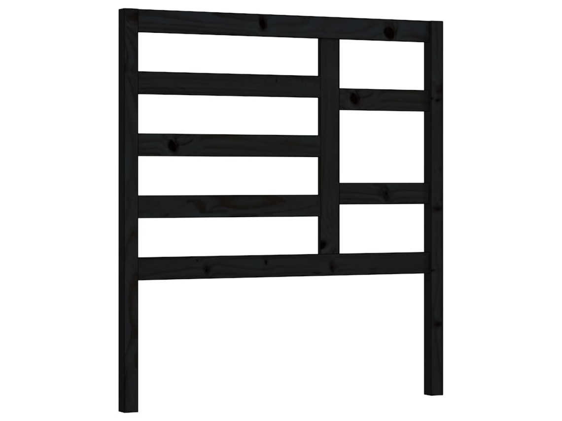 Cabeceira 96x4x104 Cm Pinho Maciço Marrom MAISON EXCLUSIVE