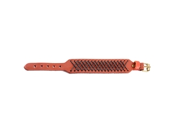 Pulseira Retro De Tecido Falso Couro Acessório Simples