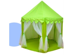 Mali barraca Infantil Castelo de Princesa Indoor Anti Mosquito para Brincar e Dormir Verde 2 Pessoas