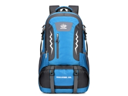 Mochila de caminhada para atividades ao ar livre (azul celeste), bolsa de viagem de grande capacidade.