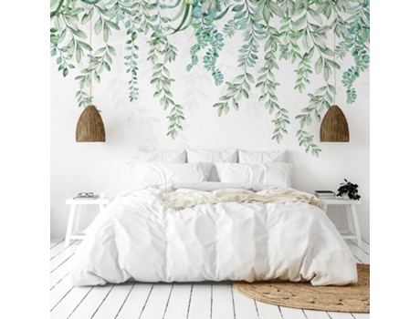 Papel de Parede 99DÉCO Leaves In Rain
