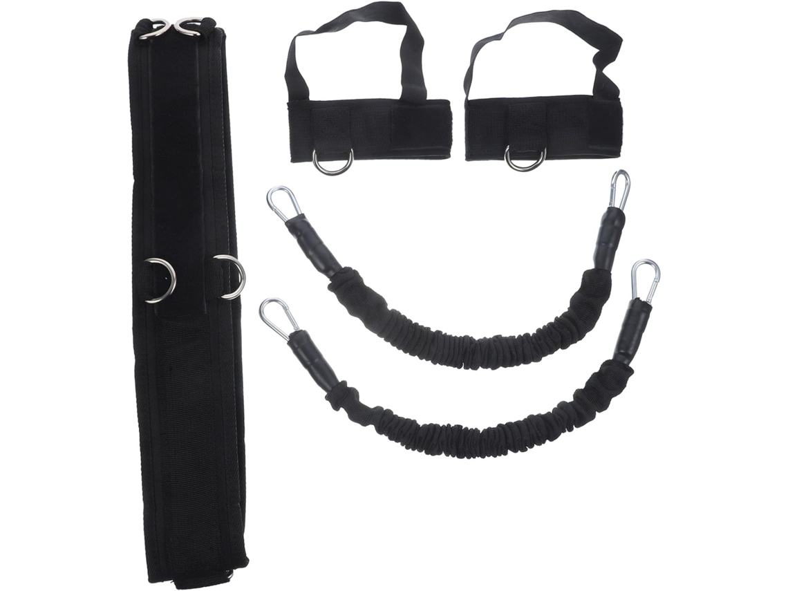 Faixas De Resistência Para Treinamento Basquete Eringogo Pernas – 18kg 40lb Com Tubo Duplo Látex – Treinador