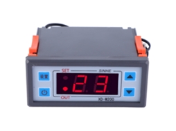 Termostato Digital Xd-w200 Controle De Temperatura Ajustável Com Display Lcd 12v