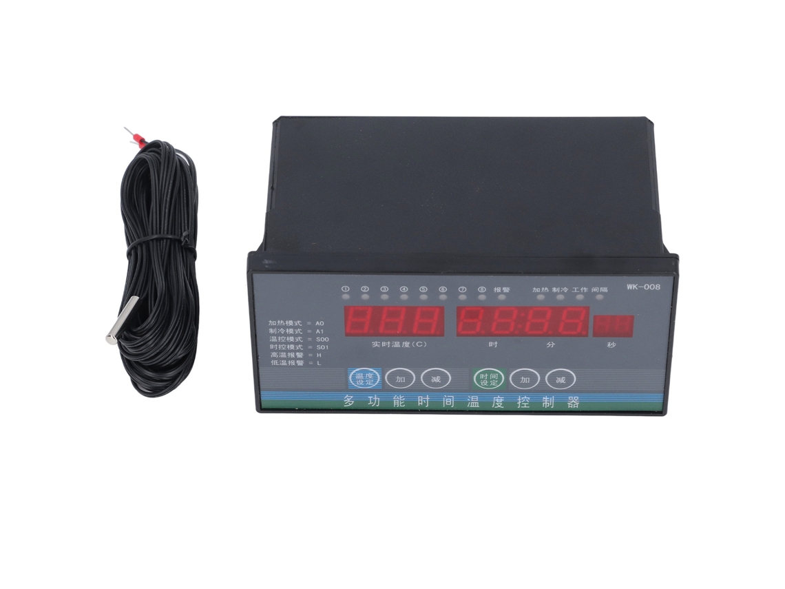 Controlador De Temperatura Com Sonda 8 Saídas Termostato Inteligente Automático De Alta Precisão Para Estufa Granja 110v