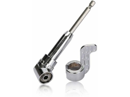 Ponta De Chave Fenda Ângulo Reto 105 Graus Com Encaixe Hexagonal 1/4" Para Furadeira