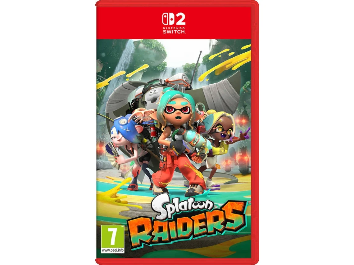 Pré-venda Jogo Nintendo Switch 2  Splatoon Raiders 