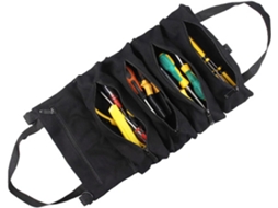 Bolsa multifuncional Dioche com 5 compartimentos com zíper para guardar chaves, soquetes e outros acessórios Fenda.