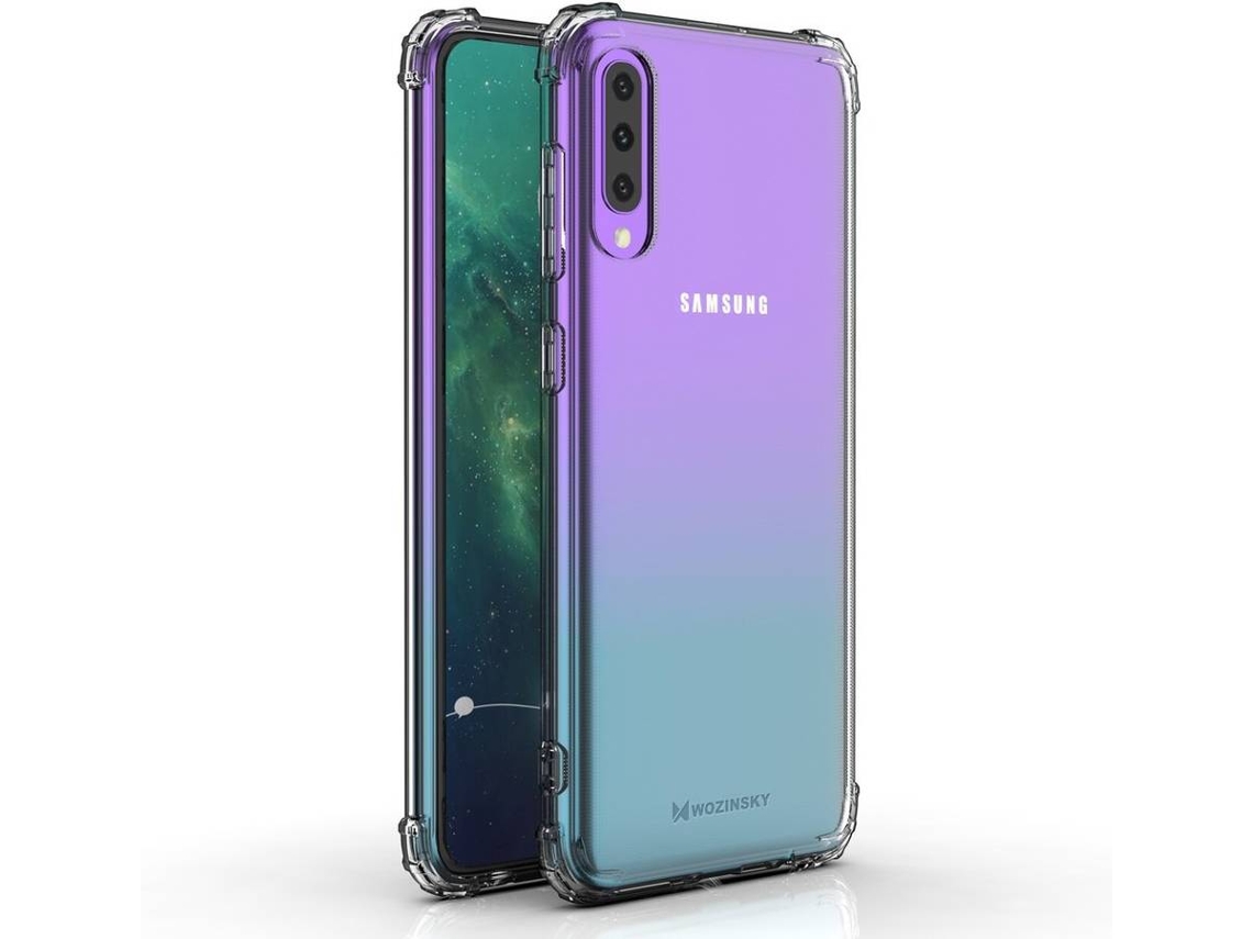 Capa Samsung Galaxy A70 LMOBILE Antichoque Transparente