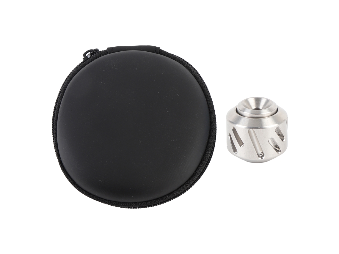 Ats Toy Gyroscópio de Polegar de Aço Oco para Relaxamento e Descompressão