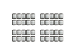 40pcs Hepa Filter For Irobot Roomba I7 E5 E6 I Series Robot Vacuum Cleaner Replacement