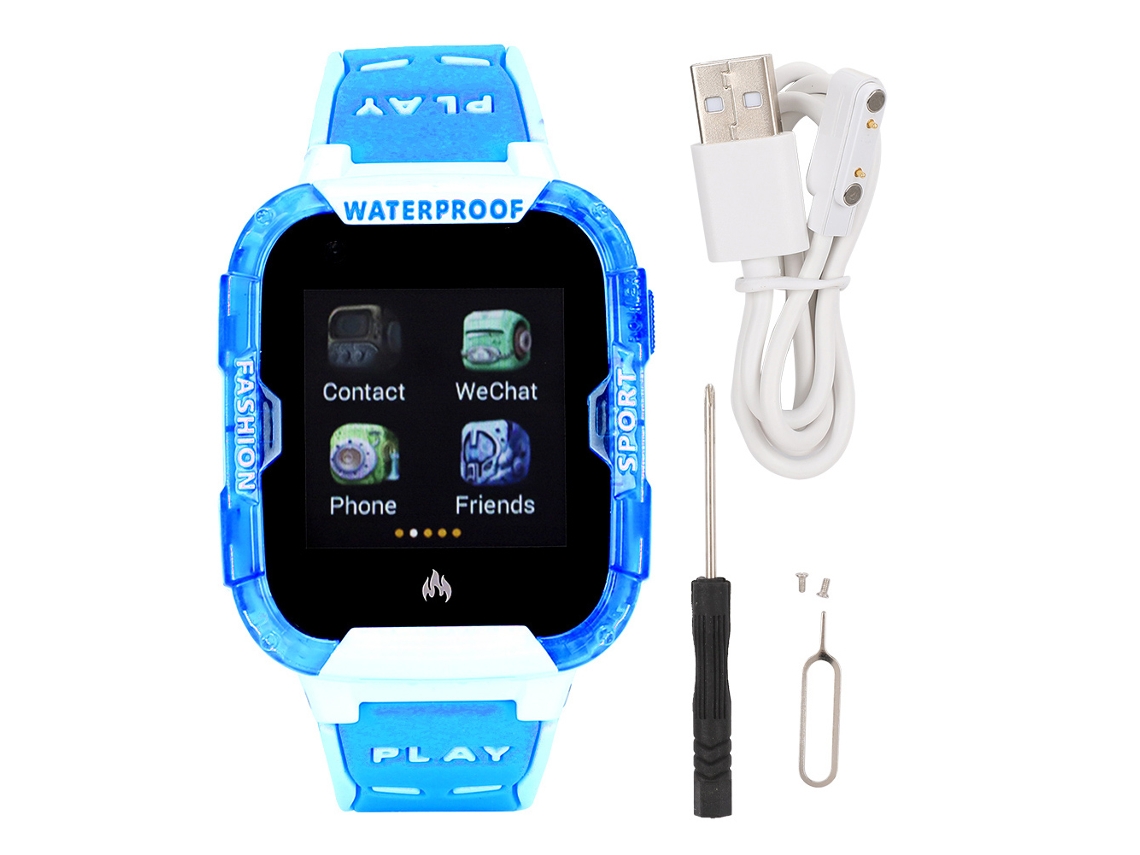 Smart Watch EOOCOO (chamada de Vídeo 4g Posicionamento Gps)