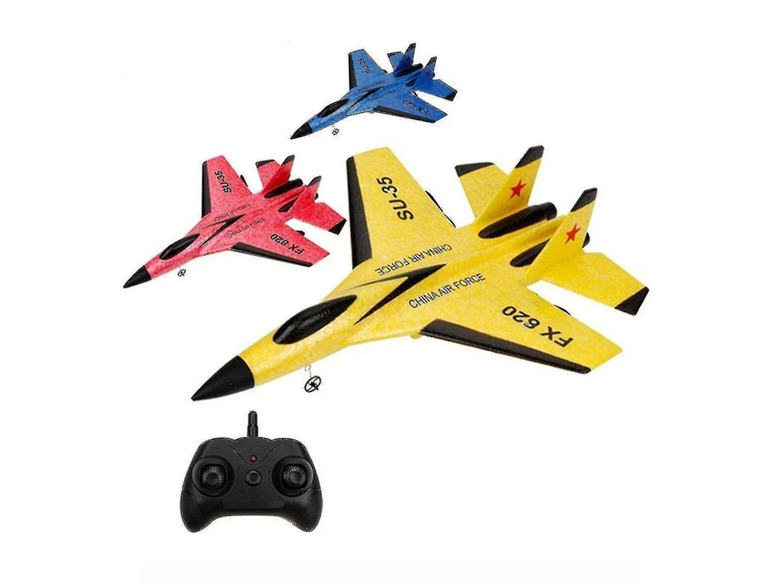 2026 avión de Control Remoto Su 35 Modelo de Cazador Rc para Niños Con Material Epp Duradero 2.4g 2ch