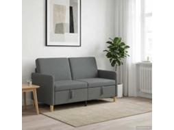 Vidaxl Sofa Com Armazenamento Cinzento-escuro 152 X 78 X 87 Cm