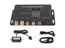 Modulador Tv Link LAXISCREED Conversor Uhf Av para Rf