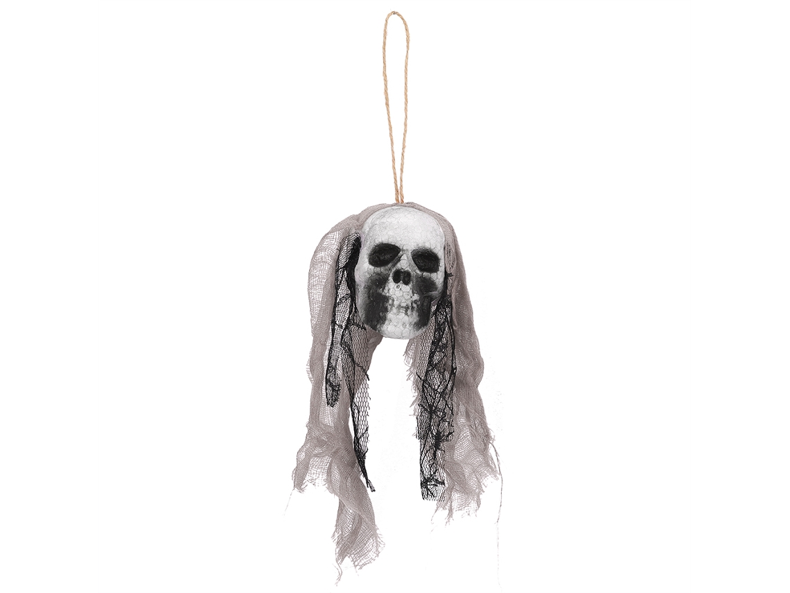 Peças Pingente De Caveira Esqueleto Para Halloween Decoracão Assustadora