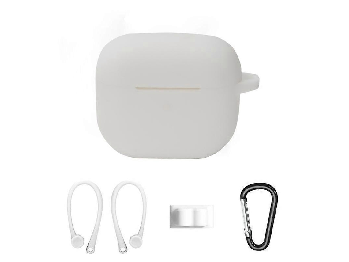 Lurelia Capa Protetora Para Airpods 3 Em Silicone Com Gancho Branco