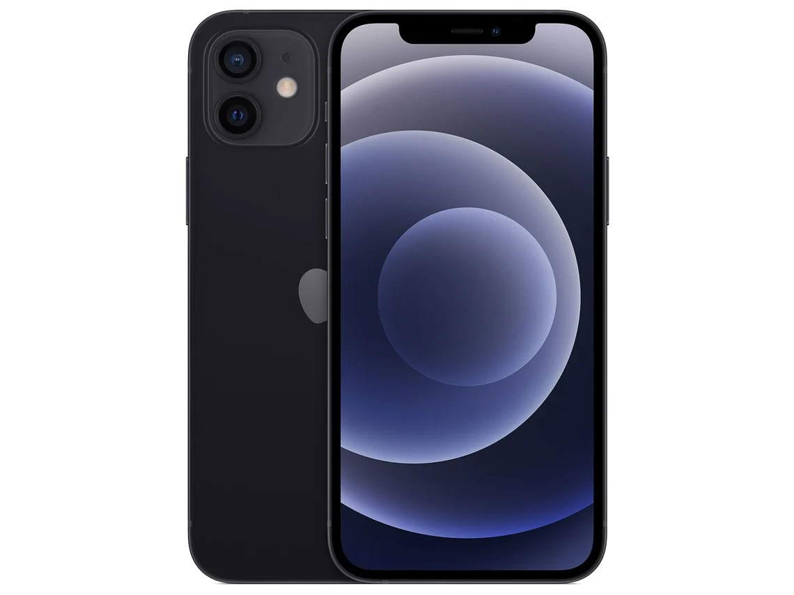 iPhone 12 APPLE (Recondicionado Marcas Mínimas - 64 GB - Negro)