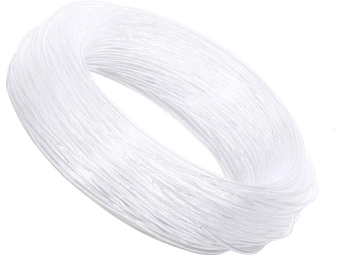 Fibra Óptica Luminosa Transparente De 3 Metros, Com Emissão Cores